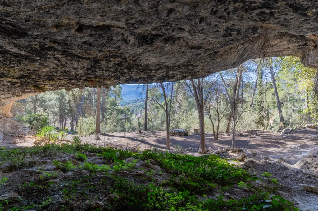Habitación amplia con cama doble en La Cova House